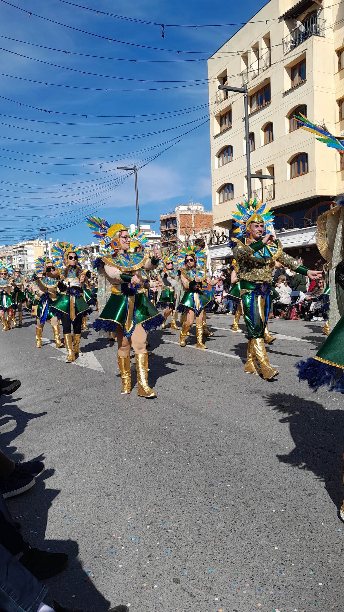 Photos du carnaval Roses Espagne 2023